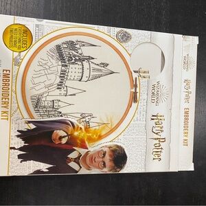 Harry Potter Embroidery Kit - Black and White